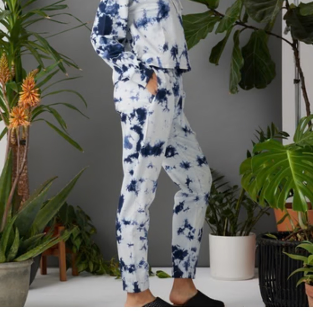 Genesis Jogger in blue tie dye by known supply